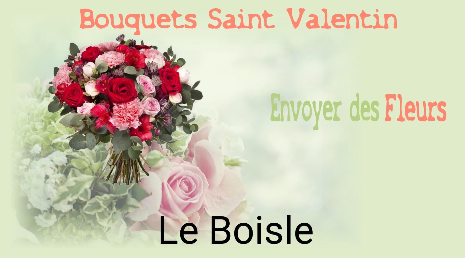 Roses de Saint-Valentin livrées à Le Boisle